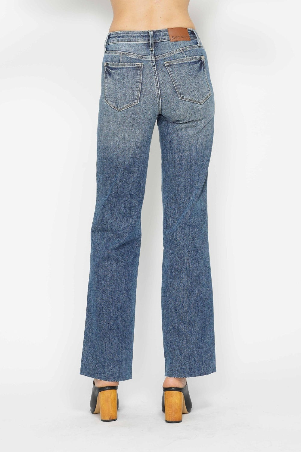 Judy Blue Piper Tummy Control Straight Jeans