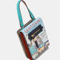 Nicole Lee USA Blue Skies Small Crossbody Wallet