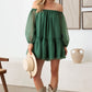 Le Lis Statements in Style Organza Off Shoulder Puff Sleeve Mini Dress