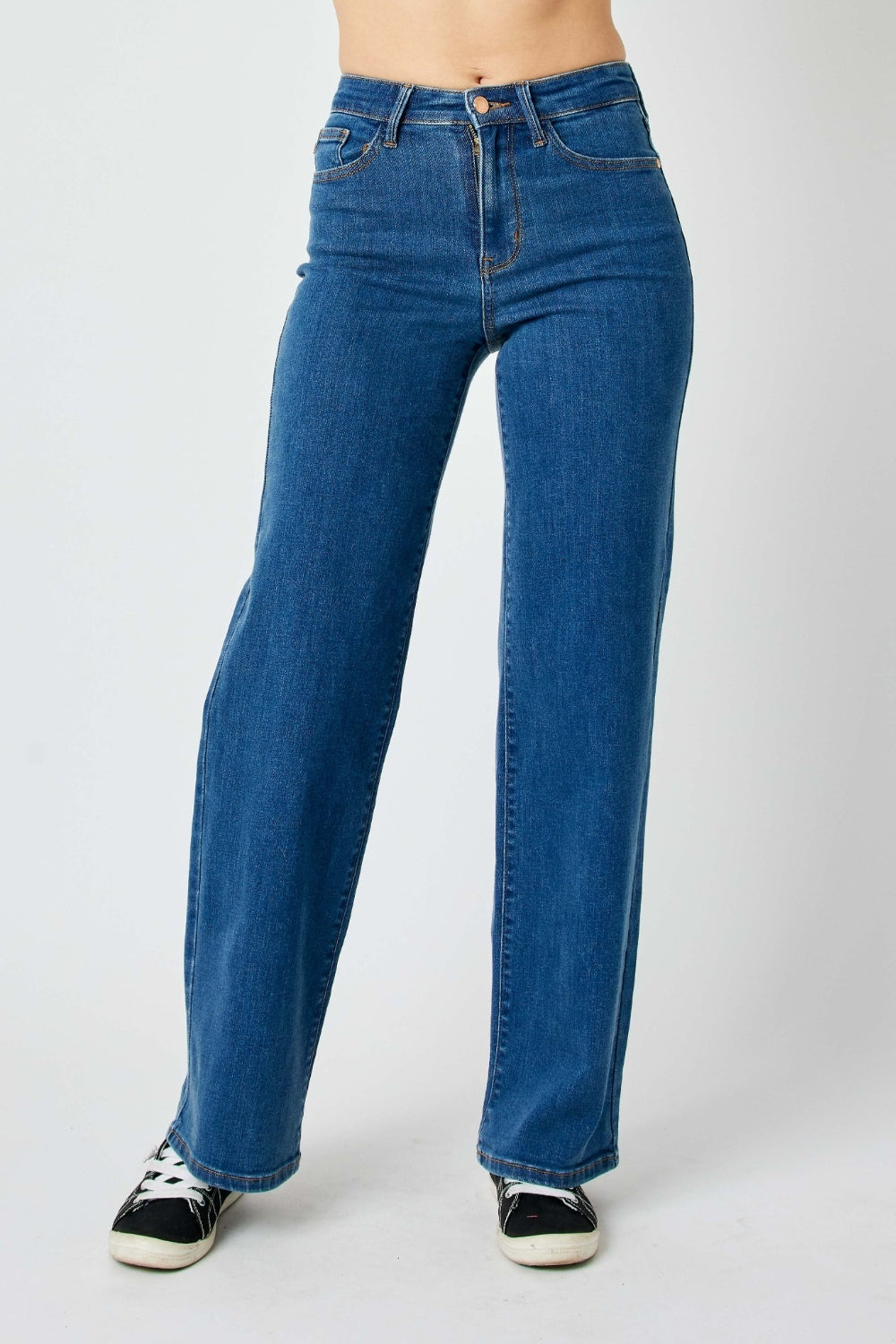Judy Blue Theresa High Rise Straight Jeans