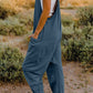 Double Take The Hot Shots V-Neck Sleeveless Jumpsuit with Pockets