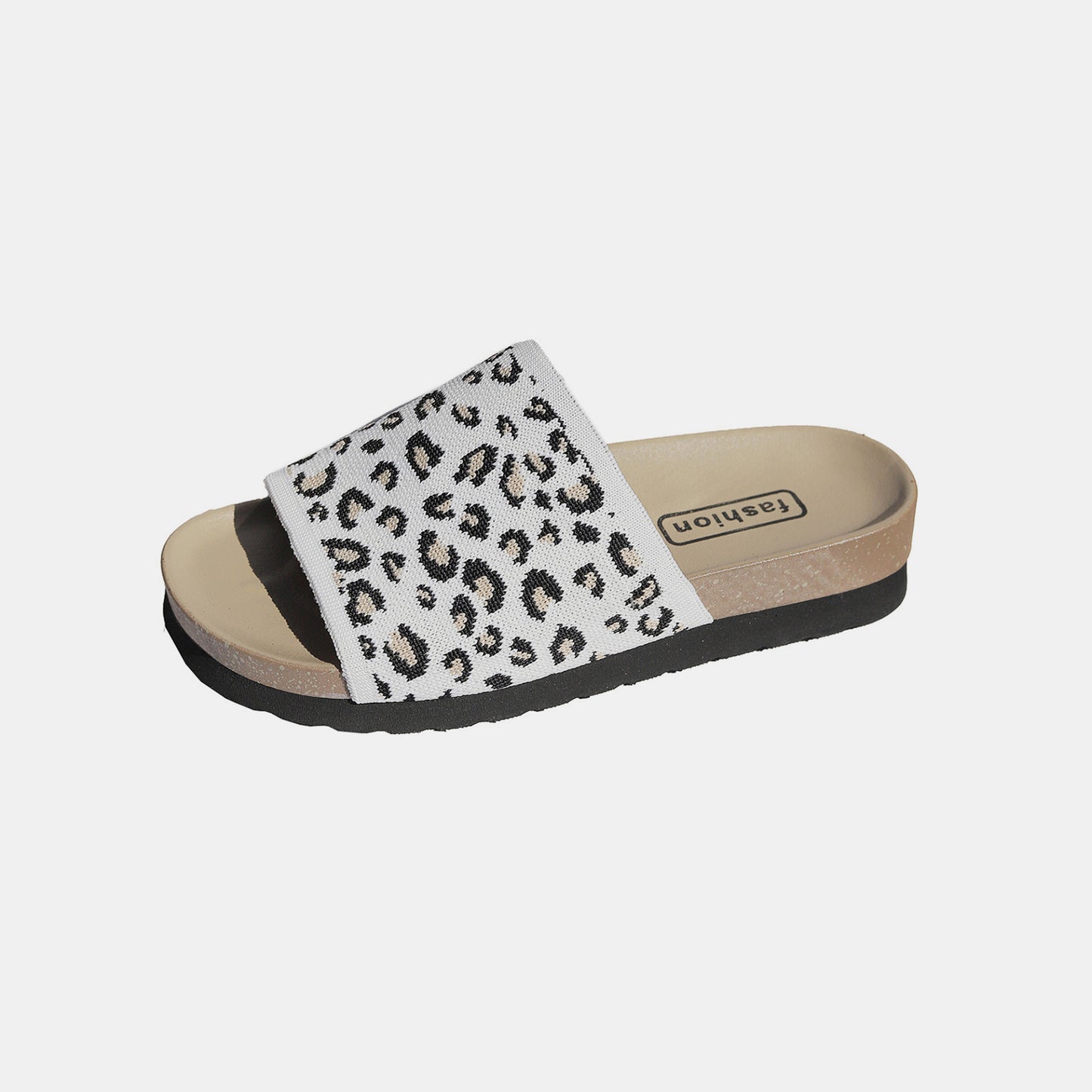 A Leopard's Touch Open Toe Sandals