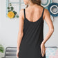 Heimish Unforgettable Moments Quarter Button Ribbed Cami in Black