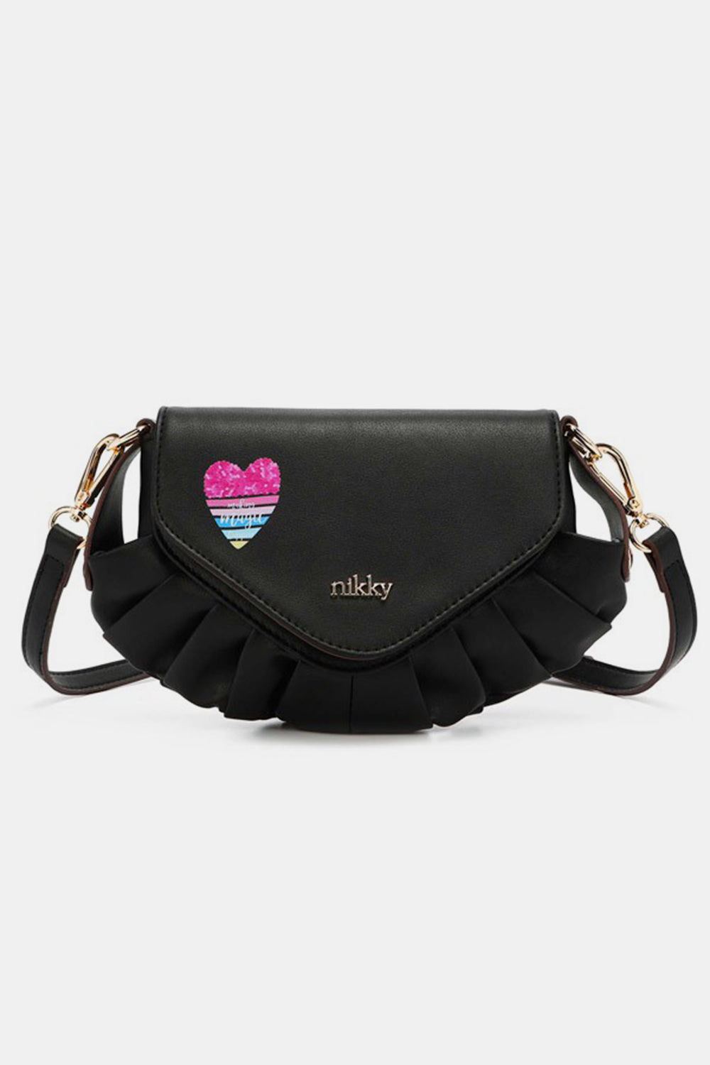 Nicole Lee USA Magic City Graphic Crossbody Bag