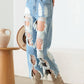 Litz La Andrea Frayed Cut Distressed Jeans