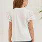 Olivia's Girls Flutter Sleeve T-Shirt