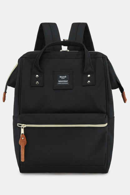 Himawari Creating Space Waterproof Canvas Backpack Bag with Side Pockets