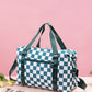 Zenana By My Side Checkered Multi-Pocket Travel Bag