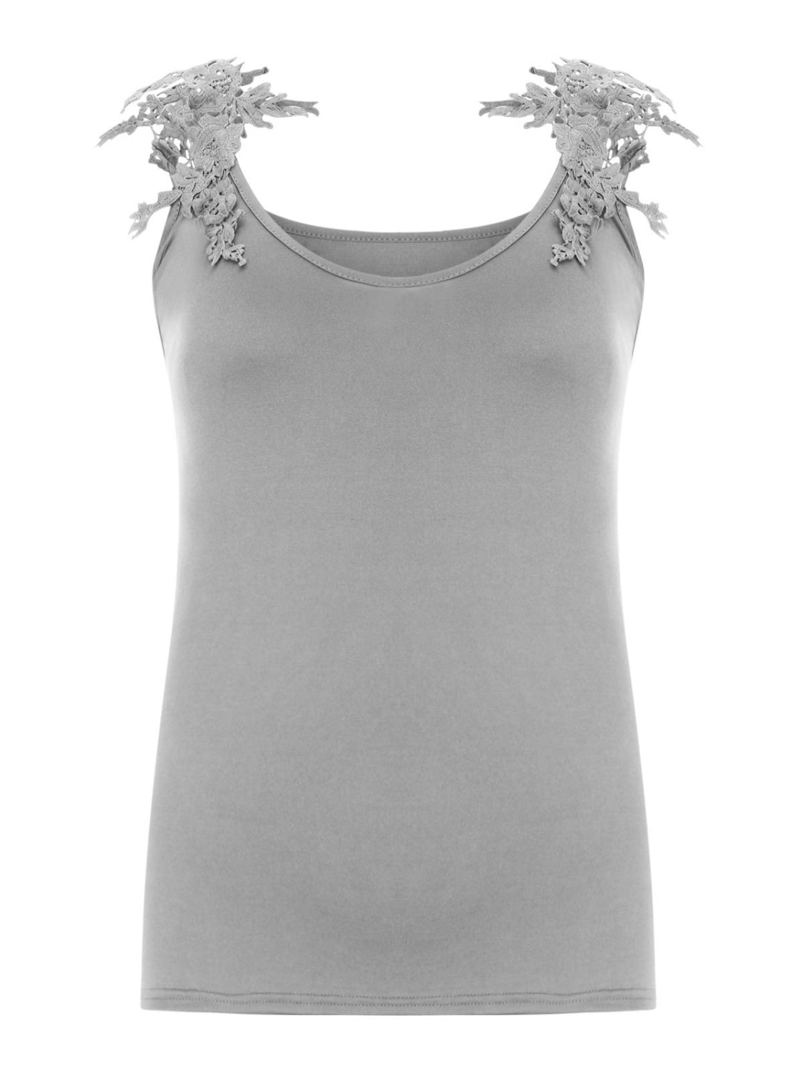 Lacey Girl Scoop Neck Tank Top