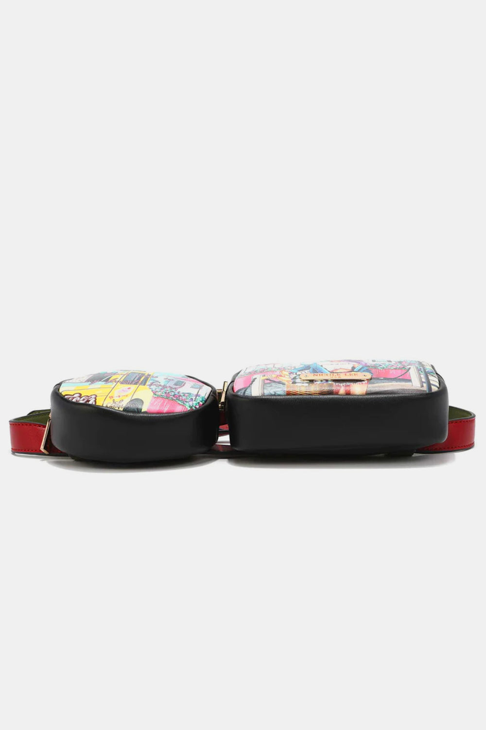 Nicole Lee USA My Partner In Crime Double Pouch Fanny Pack