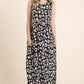BOMBOM Wild Livin' Leopard Maxi Dress with Pockets