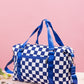 Zenana By My Side Checkered Multi-Pocket Travel Bag