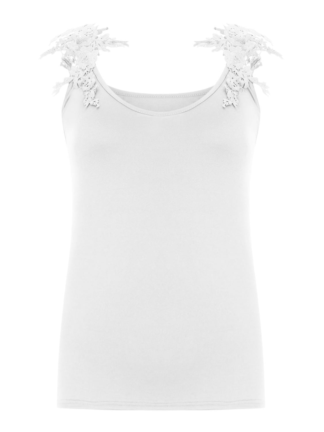 Lacey Girl Scoop Neck Tank Top