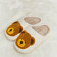 Melody My Teddy Bear Plush Slide Slippers