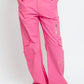Tasha Apparel Out Of Site High Waisted Wide Leg Cargo Pants with Pockets