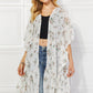 Justin Taylor Meadow of Daisies Floral Kimono