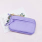 Zenana I Want To Go Keychain Pouch ID Card Wallet