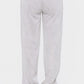 Mono B My Perfect Partner Elastic Waist Fleece Pants with Pockets in Light Gray