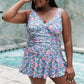 Marina West Swim Clear Waters Swim Dress in Rose Sky