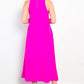 Be Stage Hello Darling Midi Tank Dress with Pockets in Magenta