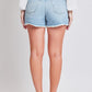 YMI Jeanswear Anya Distressed Frayed Hem Denim Shorts