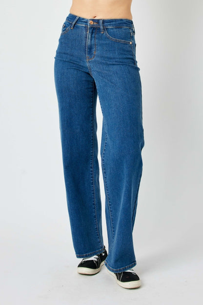 Judy Blue Theresa High Rise Straight Jeans