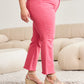 RFM Dylan Tummy Control High Waist Raw Hem Crop Jeans in Sunkissed