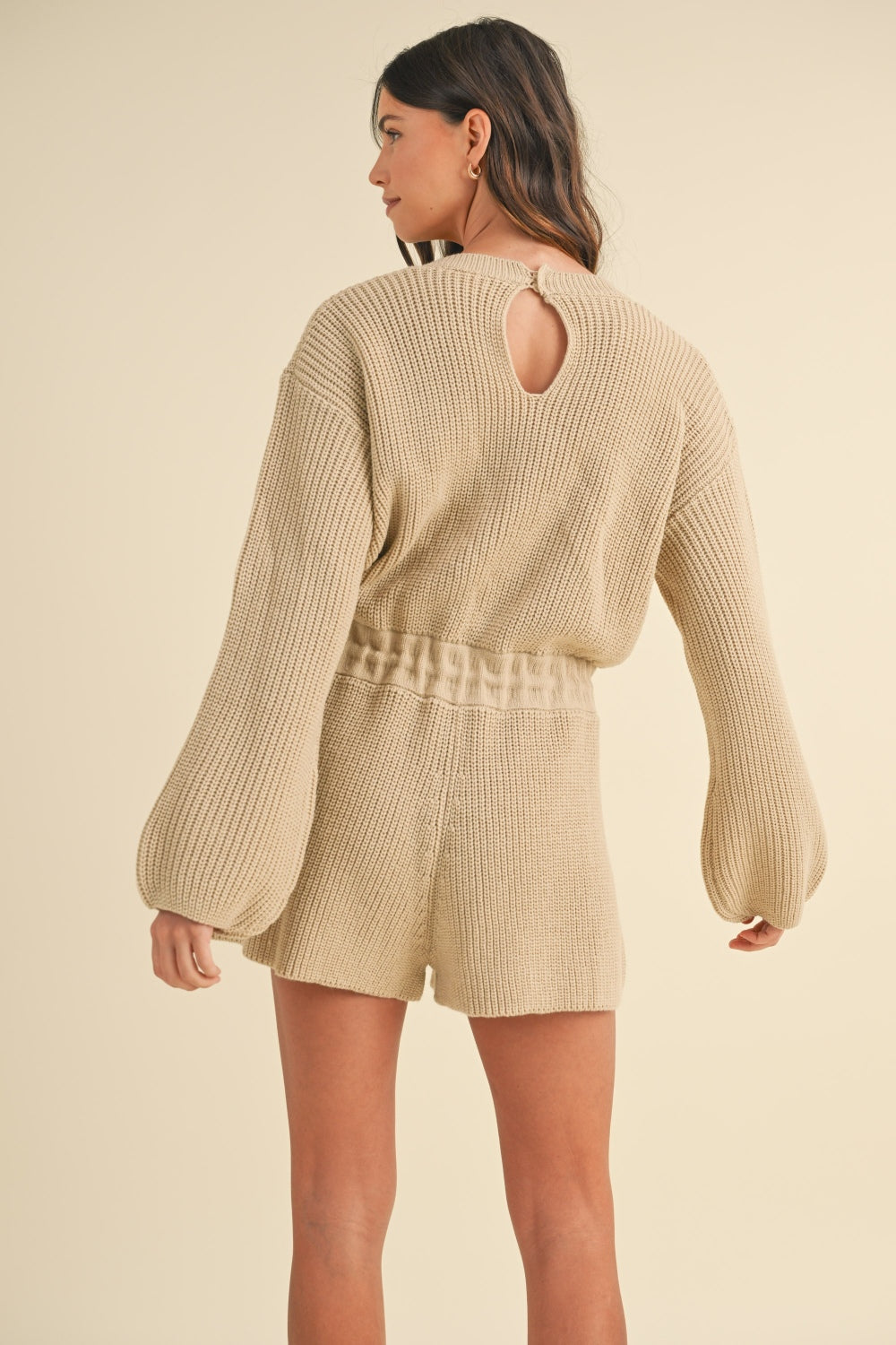 MABLE One Piece Comfort Long Sleeve Sweater Romper