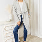 Angel Wings Taste of Fall Open Front Duster Cardigan with Pockets
