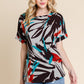 BOMBOM Into The Wild Printed Short Sleeve T-Shirt