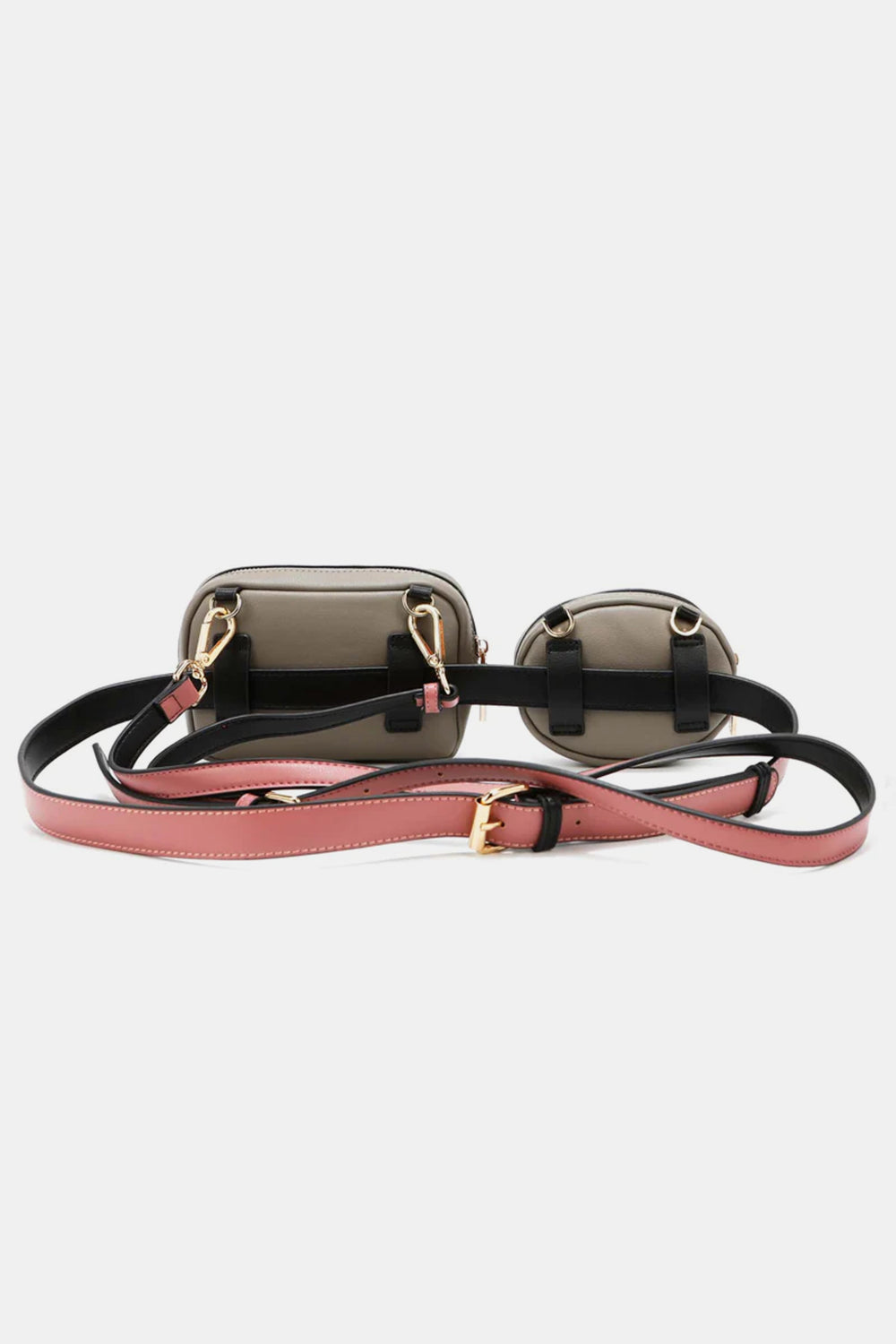 Nicole Lee USA My Partner In Crime Double Pouch Fanny Pack