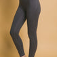 Love Tree In Slay Mode High Waist Leggings with Side Pockets in Dark Gray