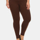 Yelete Ready For Action Seamless Fleece Leggings in Coffee