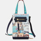 Nicole Lee USA Blue Skies Small Crossbody Wallet