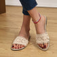 Lacey Goes Open Toe Flat Sandals