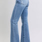 Judy Blue Tiffany Raw Hem High Rise Bootcut Jeans