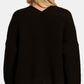 Zenana Falling For You Open Front Drop Shoulder Sweater Cardigan