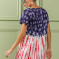 BiBi Summer in the USA American Flag Tee Dress