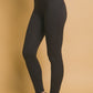 Love Tree In Slay Mode High Waist Leggings with Side Pockets in Black