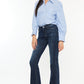 Kancan Kendra Mid Rise Flare Jeans