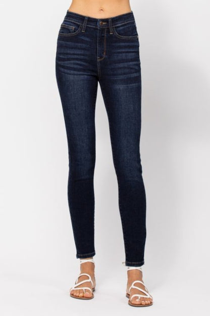 Judy Blue Cari High Waist Handsand Skinny Jeans