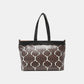 Nicole Lee USA I'm All In Geometric Pattern Large Handbag