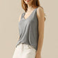 Ninexis Basically Chic V-Neck Curved Hem Tank