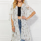 Justin Taylor Meadow of Daisies Floral Kimono