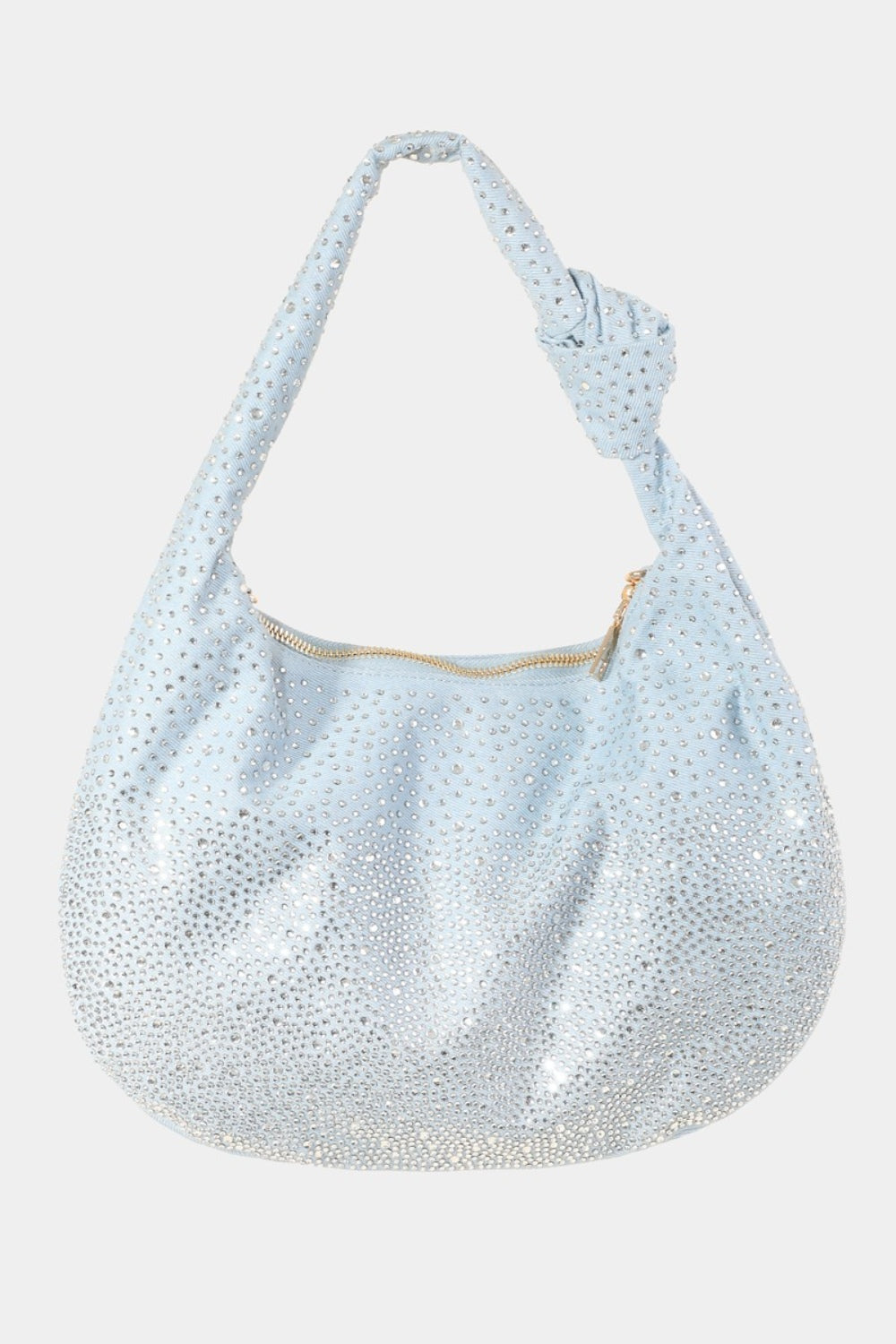 Fame Shine All Day Rhinestone Studded Handbag