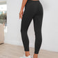 Rock Out Moto Ribbed Detail Leggings