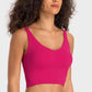 Cherished Deep V-Neck Crop Sports Bra
