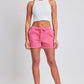 YMI Jeanswear Breaking From The Cocoon Drawstring Raw Hem Shorts