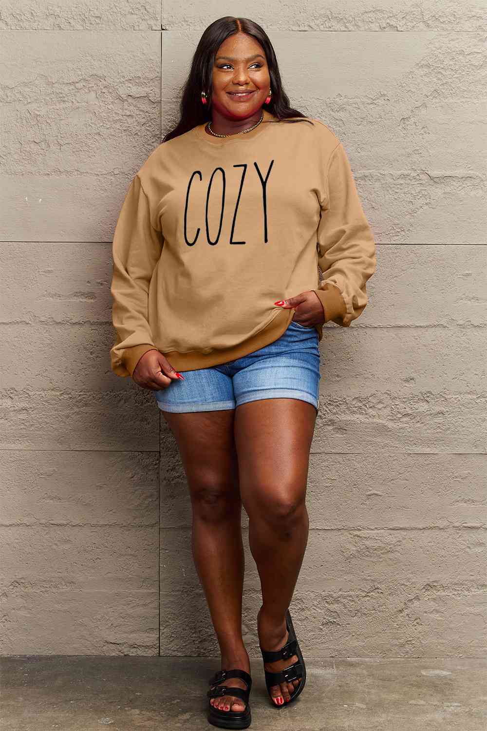 Simply Love COZY Graphic Sweatshirt