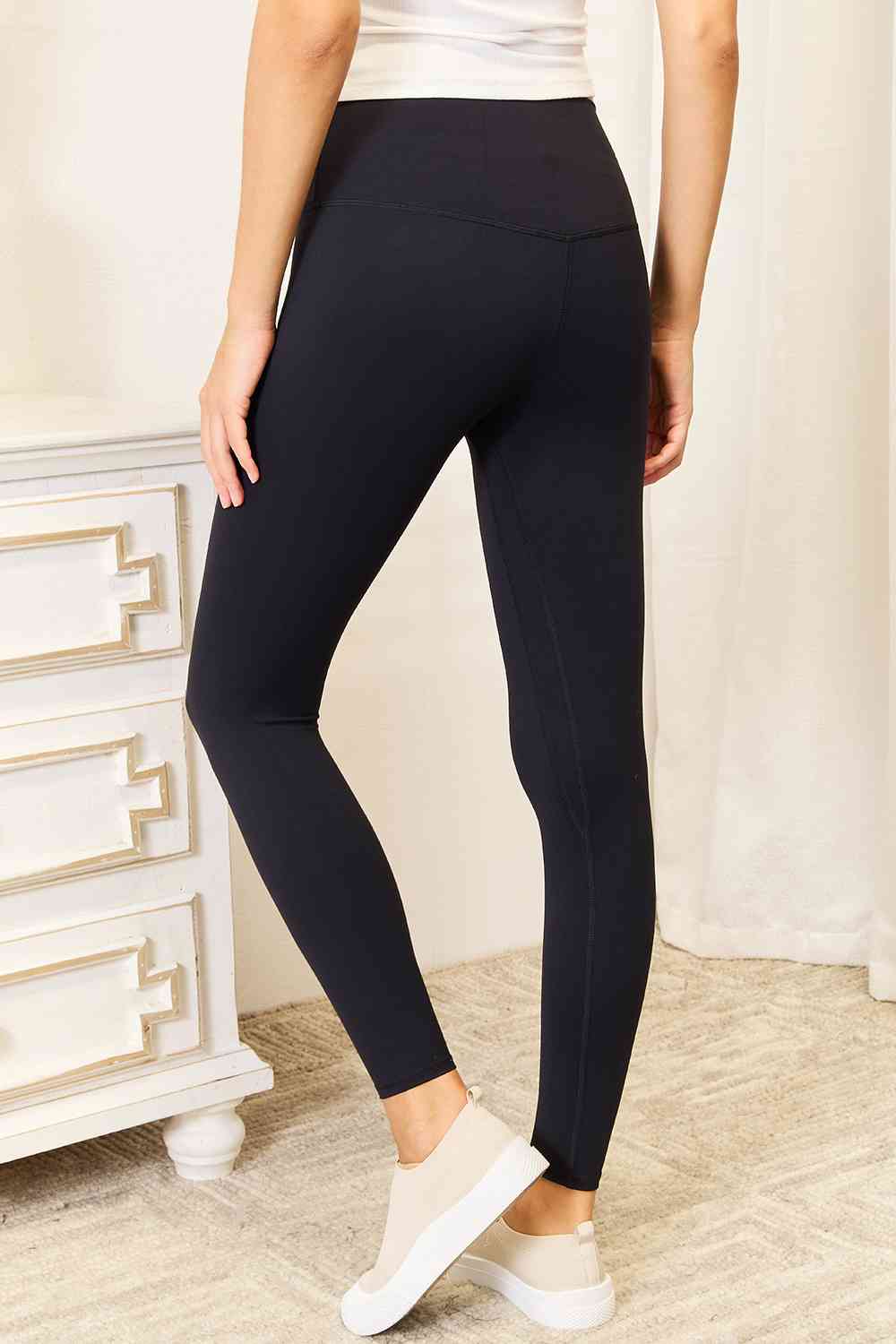 Double Take Best Of You Wide Waistband Sports Leggings